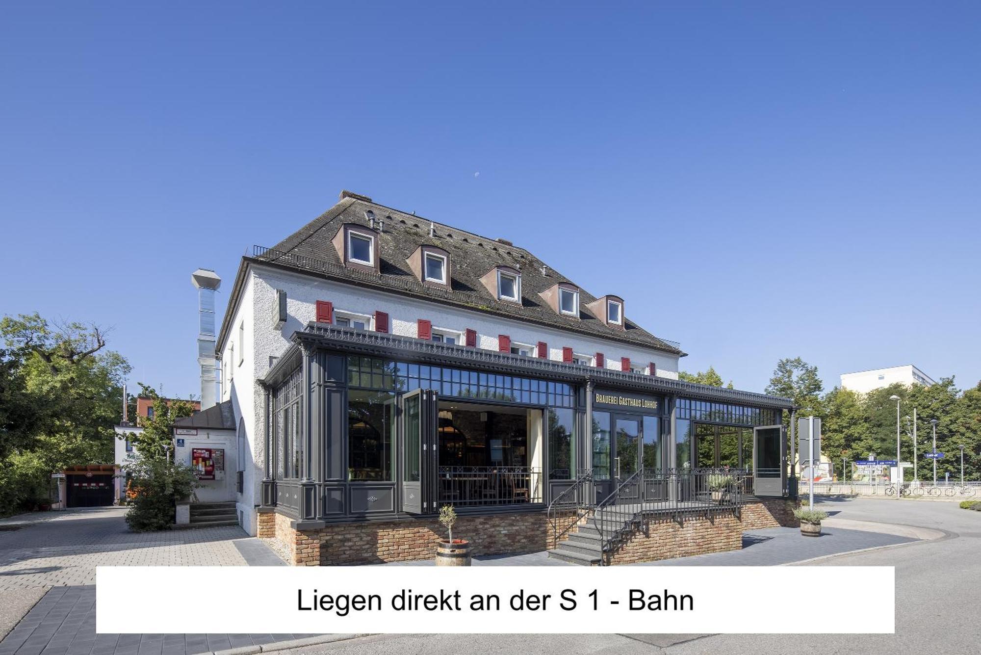 Brauerei Gasthaus Lohhof Im Muenchner Norden, Direkt An Der S1, Naehe Vom Flughafen, Zentrum, A92, Allianz Arena, Ruderregatta Und Schiessanlage G- Hochbrueck Entfernt, Internationale Kueche Unterschleißheim Eksteriør billede
